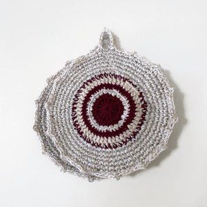 Crochet pot holders, handmade kitchen gifts